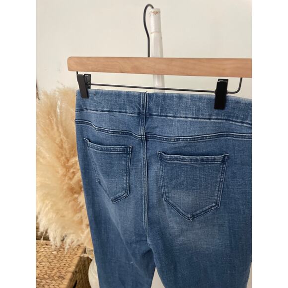 Liverpool Chloe Skinny Jeans Size 8 Side Stripe Pull On Denim Jeggings - Picture 9 of 9